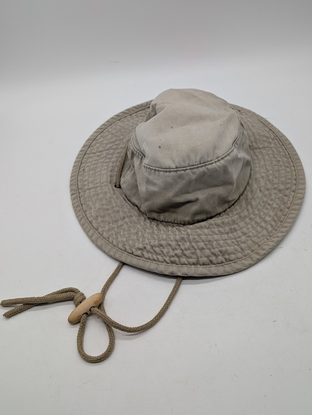 Dorfman Pacific DPC Tan 100% Cotton Bucket Safari Hat Size Medium